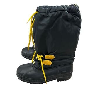Sorel Kids Snow Boots Size 4 Insulated Waterproof Removable Fleece Lining Winter